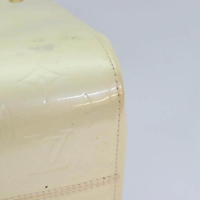 Louis Vuitton Monogram Vernis Maple drive Hand Bag Perle M91376  94859 - Image 9