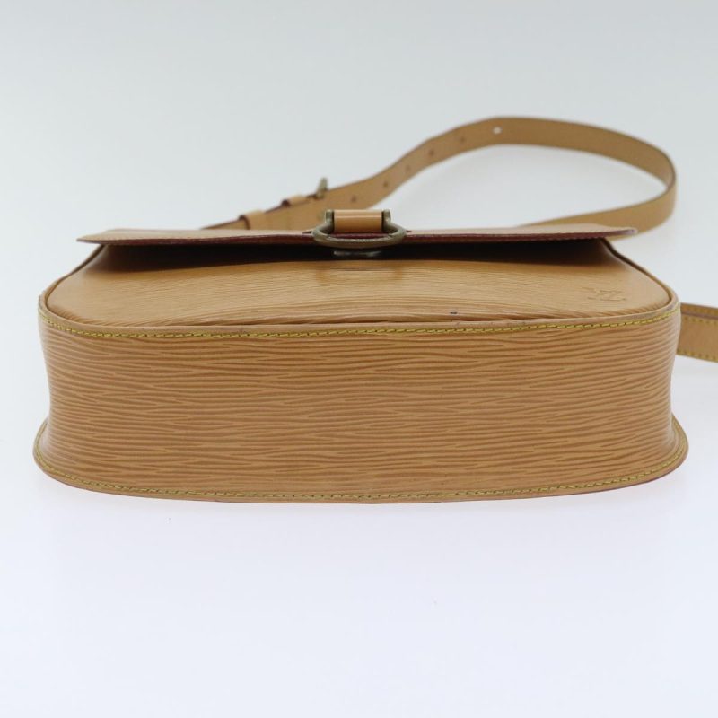 Louis Vuitton Epi Saint Cloud GM Shoulder Bag Beige M52196  94870 - Image 5