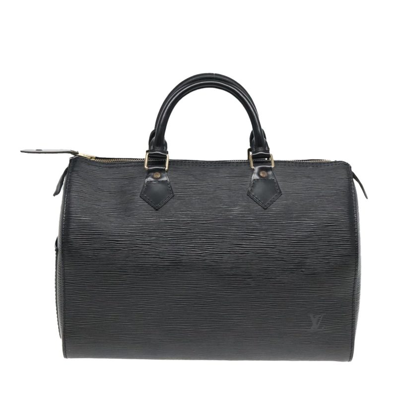 Louis Vuitton Epi Speedy 30 Hand Bag Noir Black M43002  94873 - Image 2