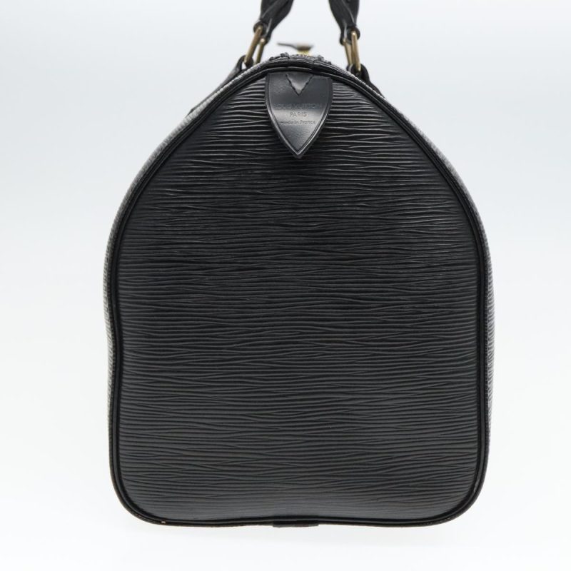 Louis Vuitton Epi Speedy 30 Hand Bag Noir Black M43002  94873 - Image 3