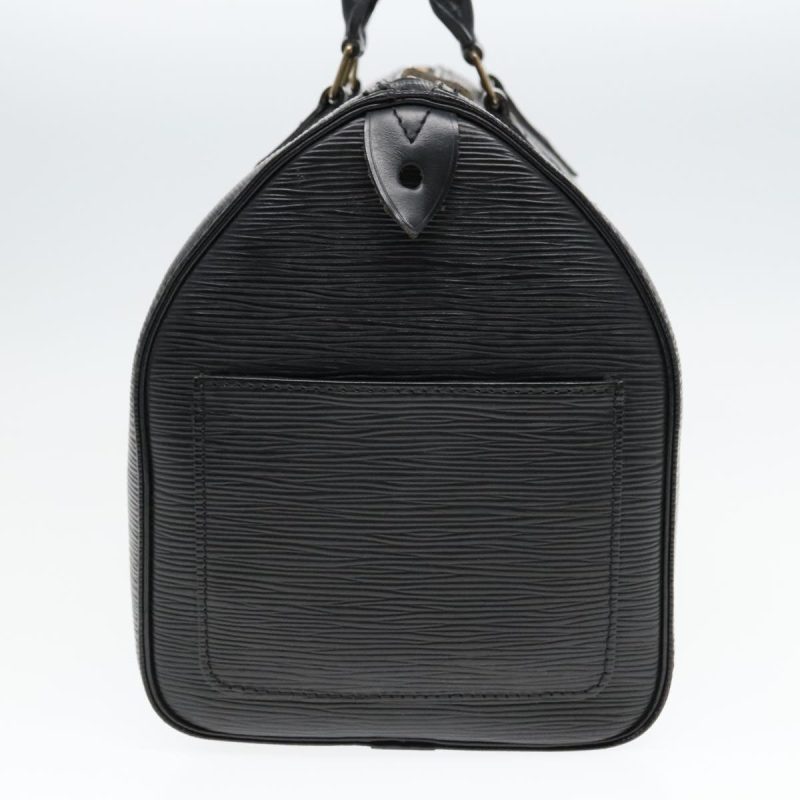 Louis Vuitton Epi Speedy 30 Hand Bag Noir Black M43002  94873 - Image 4