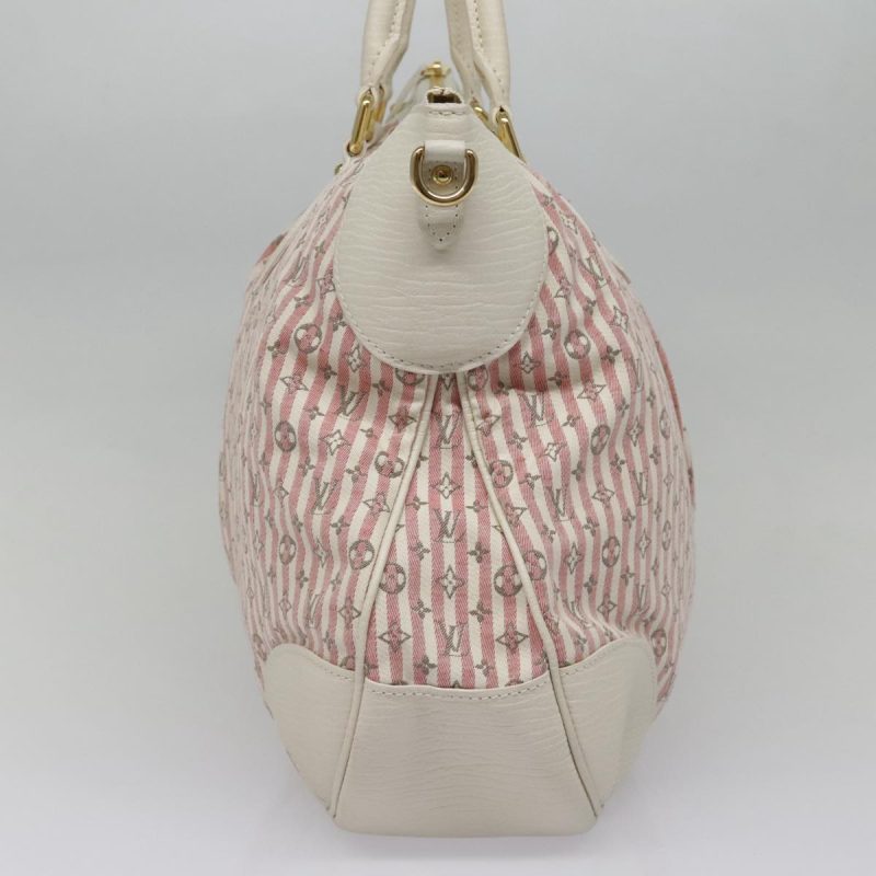 Louis Vuitton Mini Lin Marina GM Hand Bag Croisette 2way Pink M95493 Auth 94896 - Image 4