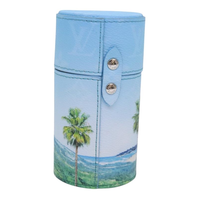 Louis Vuitton Monogram Pacific Travel Case Blue LS0591  94899A - Image 2