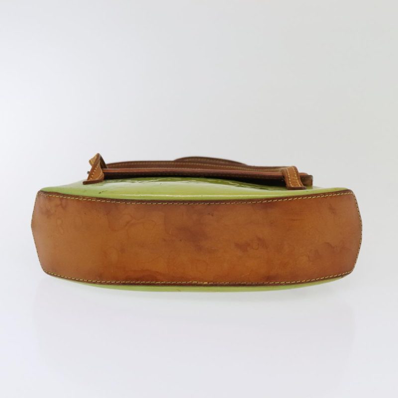 Louis Vuitton Vernis Biscayne Bay PM Shoulder Bag Peppermint M91289 Auth 94907 - Image 5