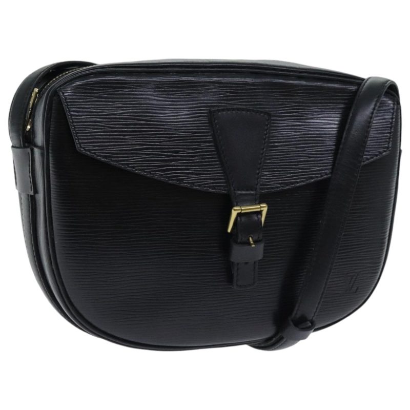 Louis Vuitton Epi Jeune Fille MM Shoulder Bag Black M52152  94920