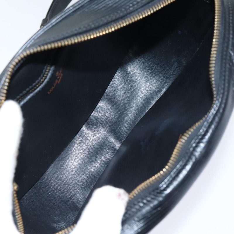 Louis Vuitton Epi Jeune Fille MM Shoulder Bag Black M52152  94920 - Image 8