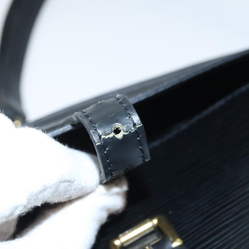 Louis Vuitton Epi Jeune Fille MM Shoulder Bag Black M52152  94920 - Image 10