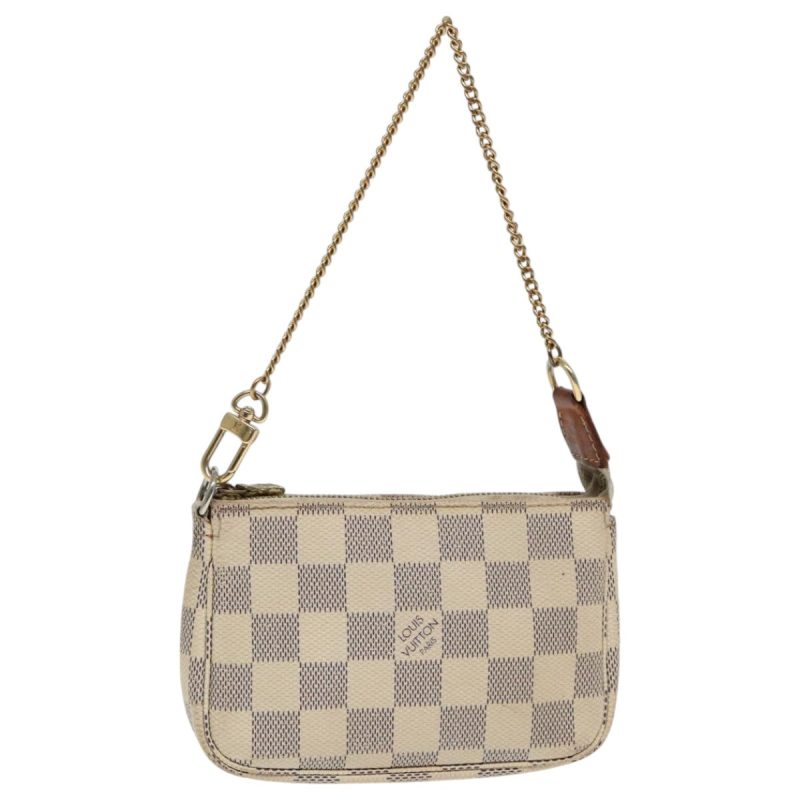 Louis Vuitton Damier Azur Mini Pochette Accessoires Pouch N63005  94931