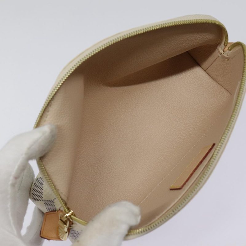 Louis Vuitton Damier Azur Pochette Cosmetic PM Pouch N60024  94941 - Image 10