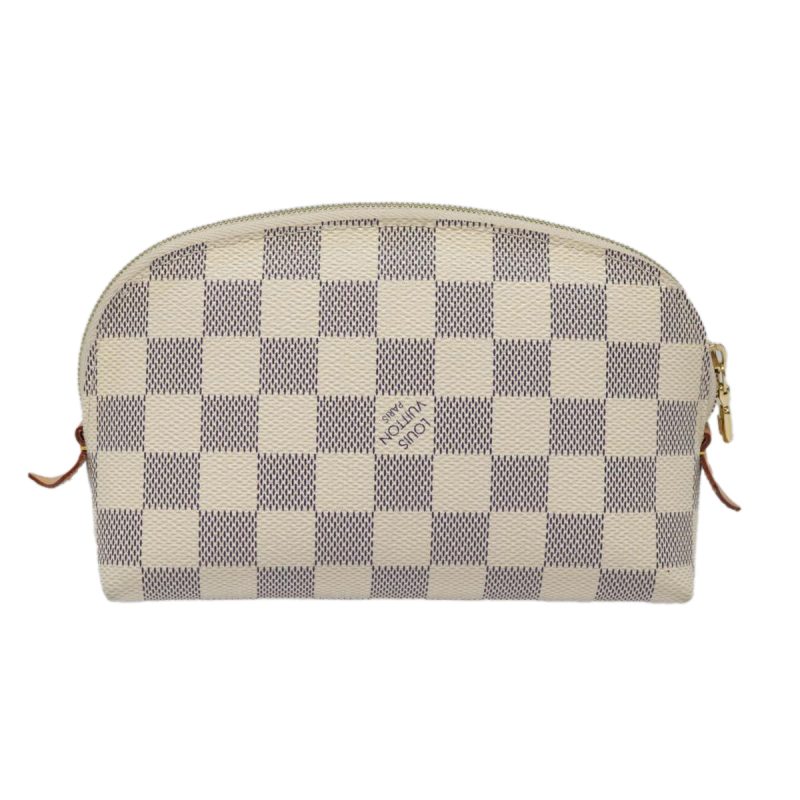 Louis Vuitton Damier Azur Pochette Cosmetic PM Pouch N60024  94941 - Image 2