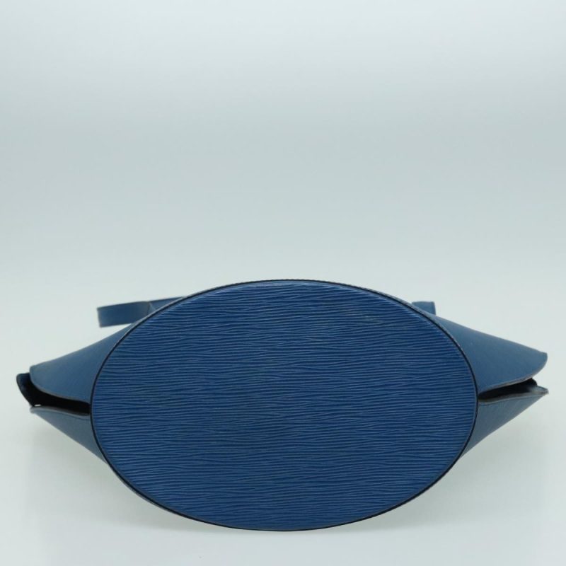 Louis Vuitton Epi Saint Jacques Shopping Shoulder Bag Blue M52275  94969 - Image 6