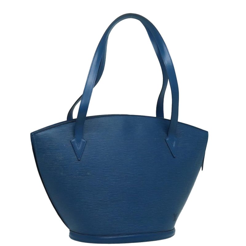 Louis Vuitton Epi Saint Jacques Shopping Shoulder Bag Blue M52275  94969