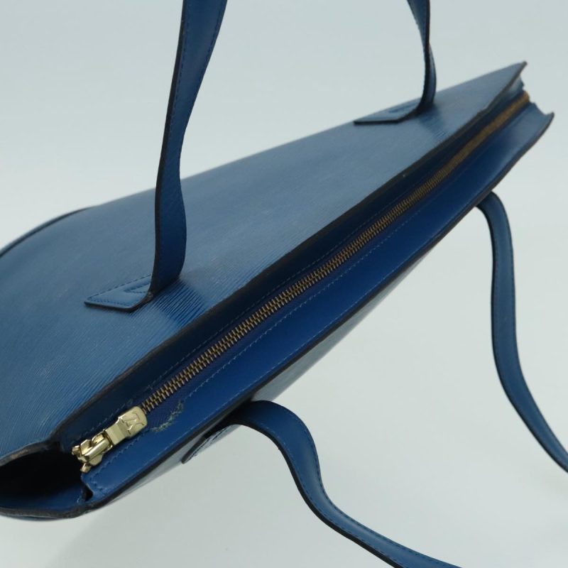 Louis Vuitton Epi Saint Jacques Shopping Shoulder Bag Blue M52275  94969 - Image 7