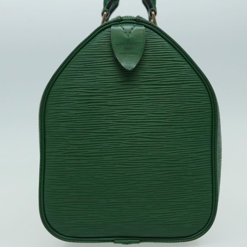 Louis Vuitton Epi Speedy 25 Hand Bag Borneo Green M43014  94971 - Image 4