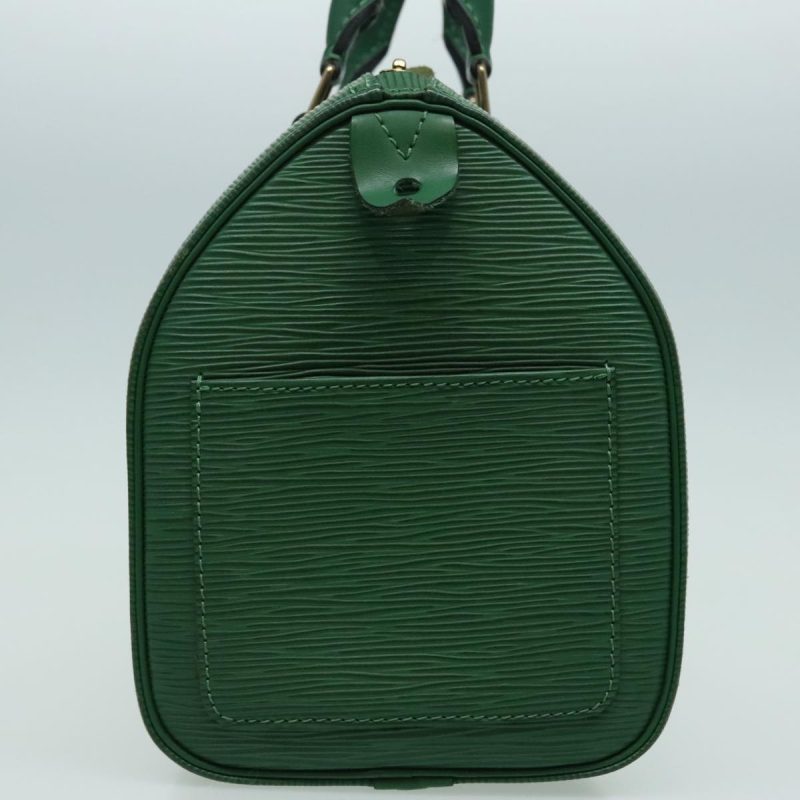 Louis Vuitton Epi Speedy 25 Hand Bag Borneo Green M43014  94971 - Image 5