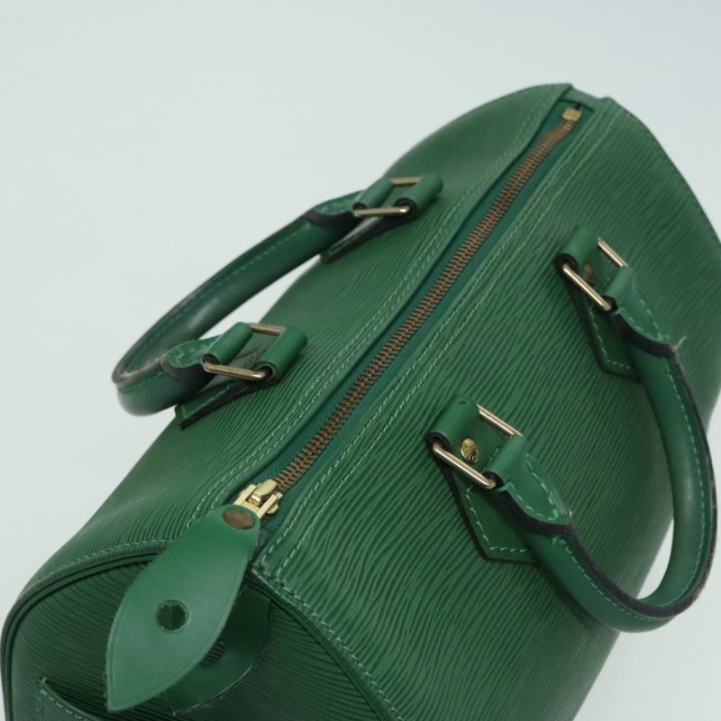 Louis Vuitton Epi Speedy 25 Hand Bag Borneo Green M43014  94971 - Image 6