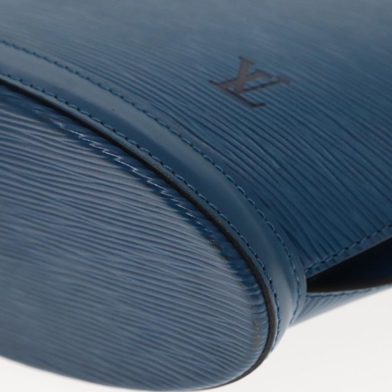 Louis Vuitton Epi Saint Jacques Shoulder Bag Blue M52275  94972 - Image 9