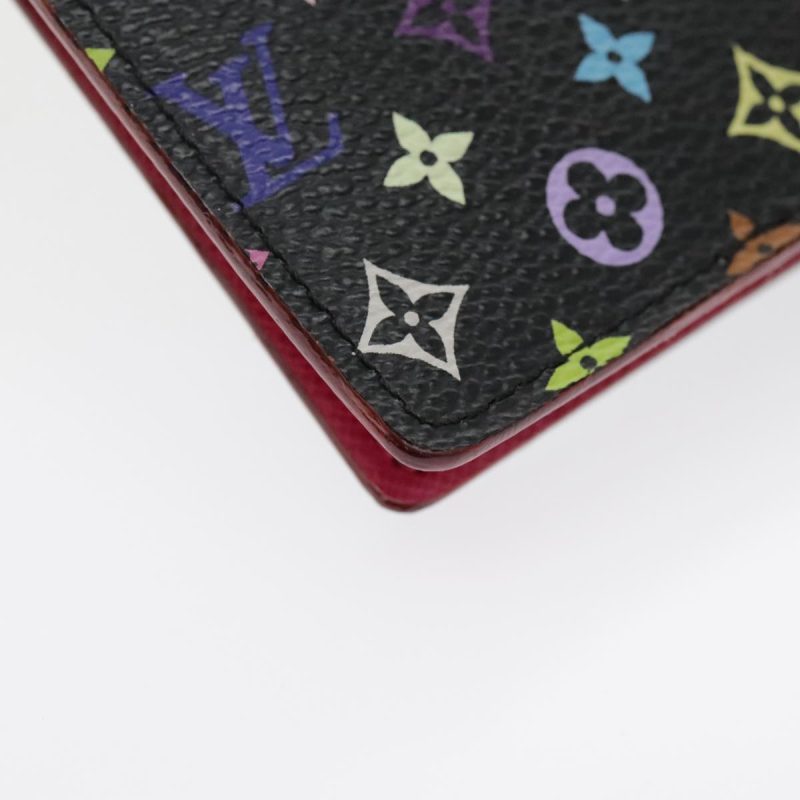 Louis Vuitton Multicolor Agenda PM Day Planner Cover Black R21076  95054 - Image 10