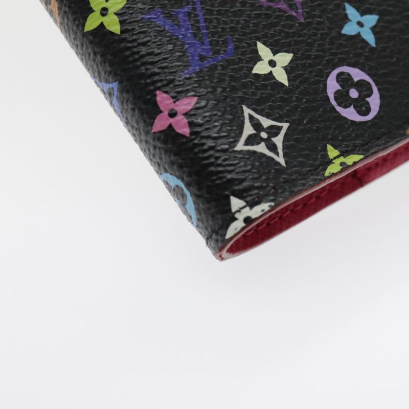 Louis Vuitton Multicolor Agenda PM Day Planner Cover Black R21076  95054 - Image 8