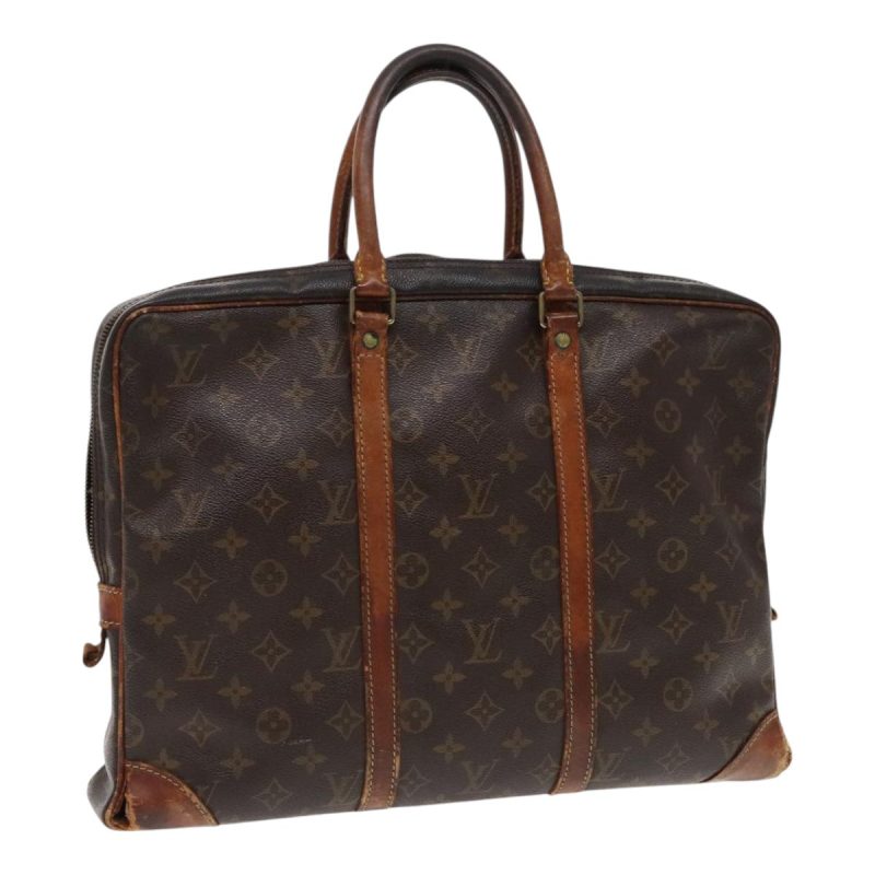 Louis Vuitton Monogram Porte Documents Voyage Business Bag M53361 Auth 95087