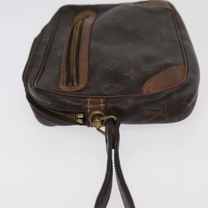 Louis Vuitton Monogram Marly Dragonne GM Clutch Bag M51825  95093 - Image 5