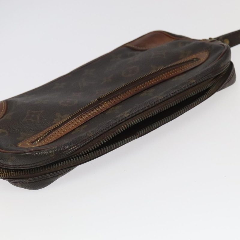 Louis Vuitton Monogram Marly Dragonne GM Clutch Bag M51825  95093 - Image 6