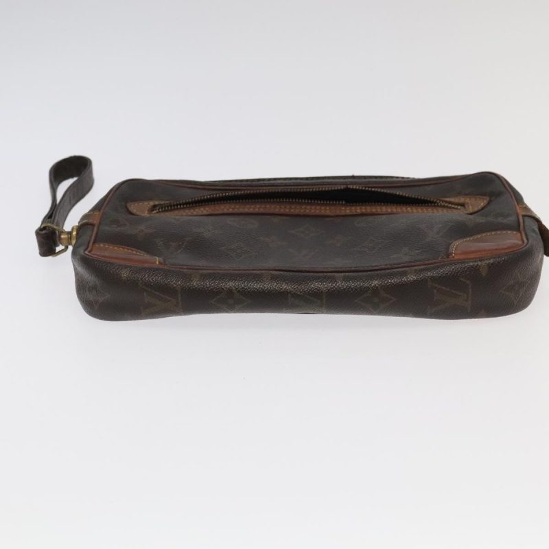 Louis Vuitton Monogram Marly Dragonne GM Clutch Bag M51825  95093 - Image 8