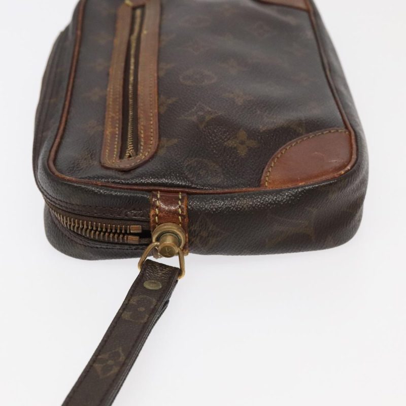 Louis Vuitton Monogram Marly Dragonne GM Clutch Bag M51825  95094 - Image 4