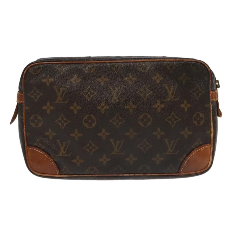 Louis Vuitton Monogram Compiegne 28 Clutch Bag M51845  95095 - Image 2