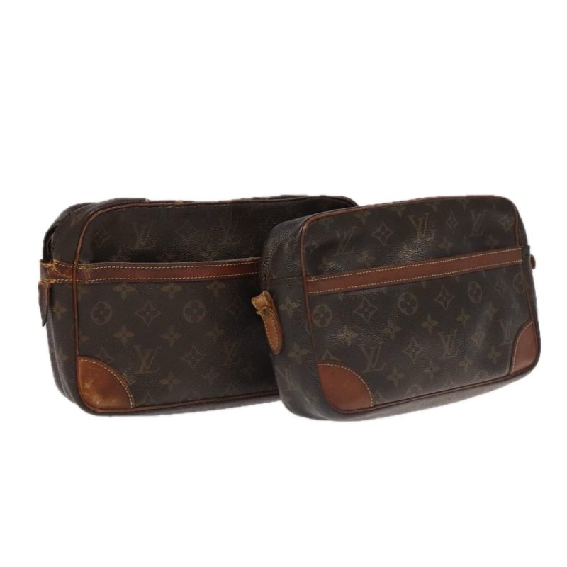 Louis Vuitton Monogram Clutch Bag 2Set  95113