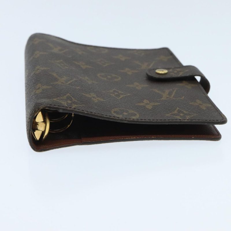 Louis Vuitton Monogram Agenda MM Day Planner Cover R20105  95220 - Image 4