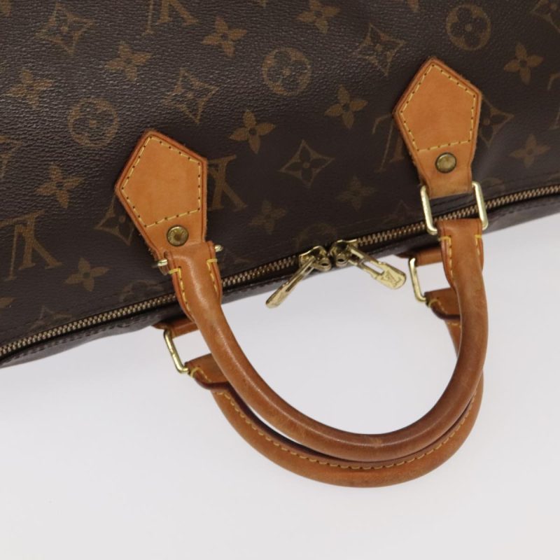 Louis Vuitton Monogram Speedy Bandouliere 35 Hand Bag M41111  95222 - Image 7