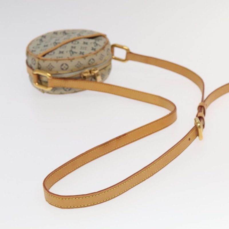 Louis Vuitton Monogram Mini Jeanne PM Shoulder Bag Blue M92001  95233 - Image 7