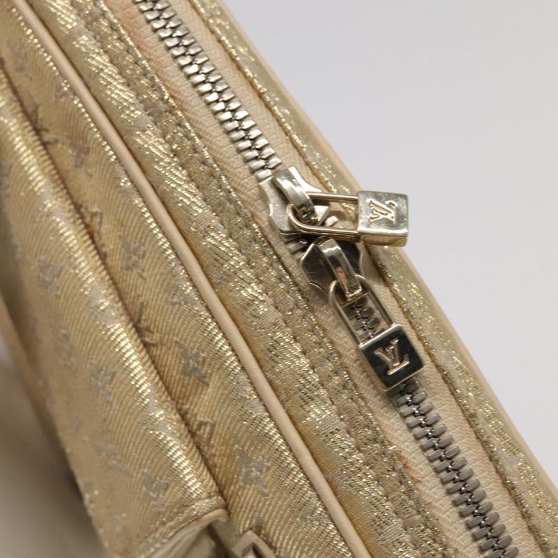 Louis Vuitton Monogram Shine McKenna Shoulder Bag Gold M92363  95234 - Image 10