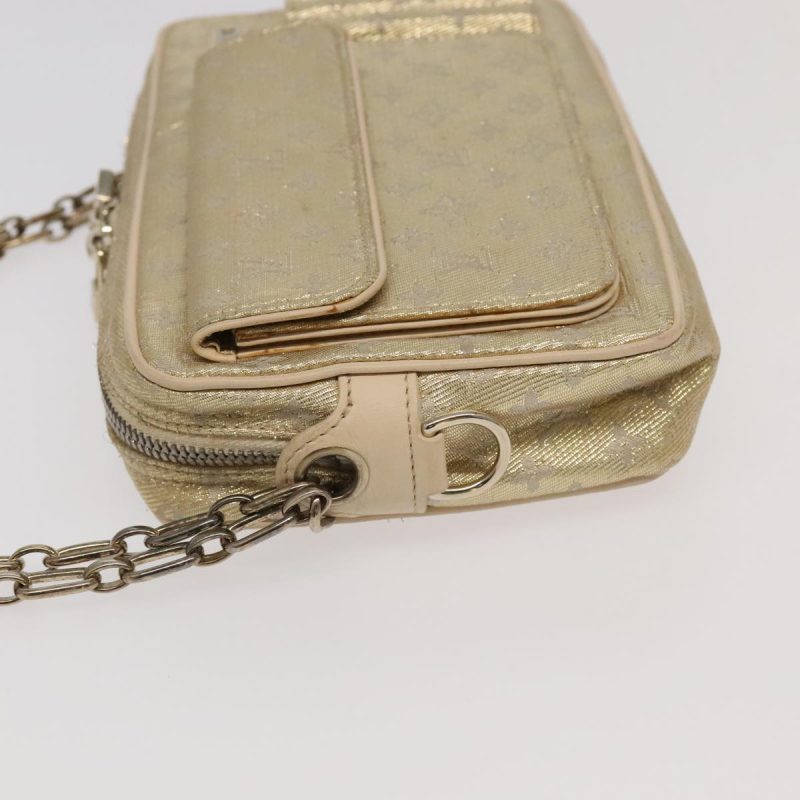 Louis Vuitton Monogram Shine McKenna Shoulder Bag Gold M92363  95234 - Image 4