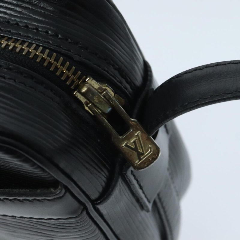 Louis Vuitton Epi Jeune Fille MM Shoulder Bag Black M52152  95238 - Image 9