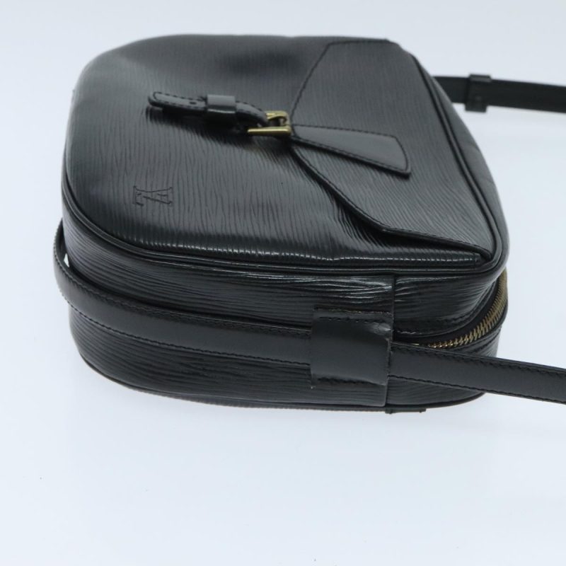 Louis Vuitton Epi Jeune Fille MM Shoulder Bag Black M52152  95238 - Image 4