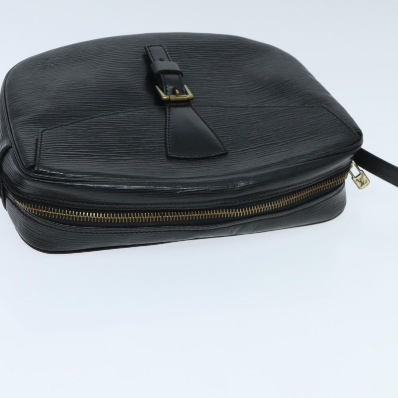 Louis Vuitton Epi Jeune Fille MM Shoulder Bag Black M52152  95238 - Image 6