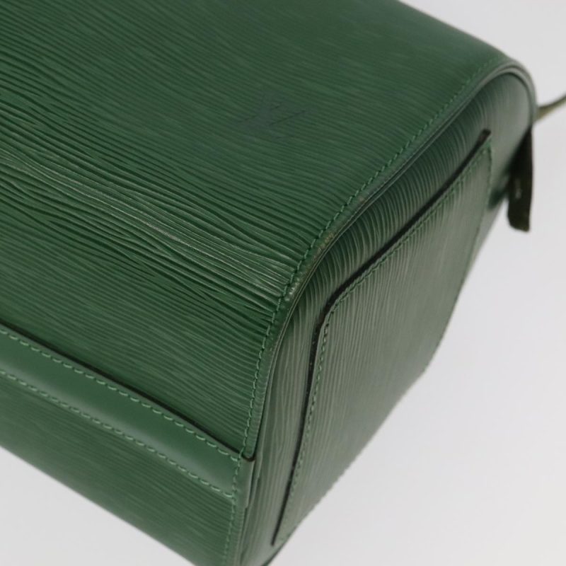 Louis Vuitton Epi Speedy 25 Hand Bag Borneo Green M43014  95240 - Image 8