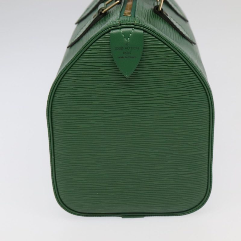 Louis Vuitton Epi Speedy 25 Hand Bag Borneo Green M43014  95240 - Image 4