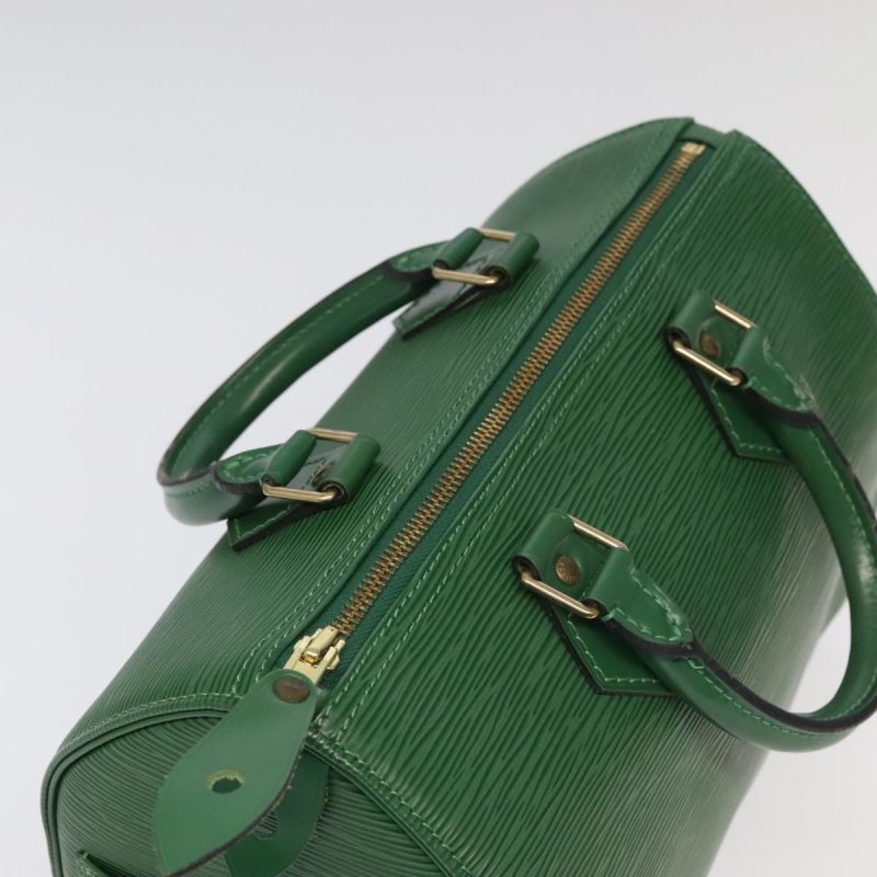 Louis Vuitton Epi Speedy 25 Hand Bag Borneo Green M43014  95240 - Image 6