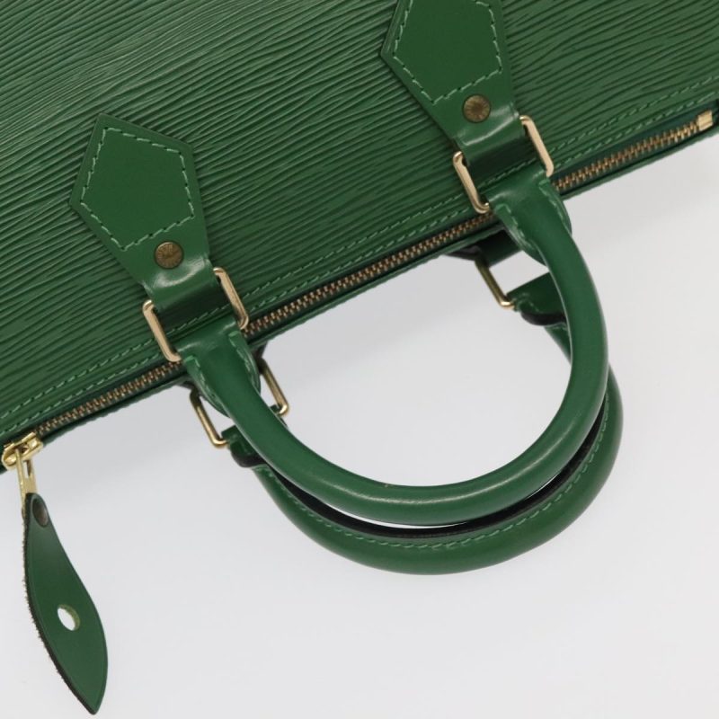 Louis Vuitton Epi Speedy 25 Hand Bag Borneo Green M43014  95240 - Image 7
