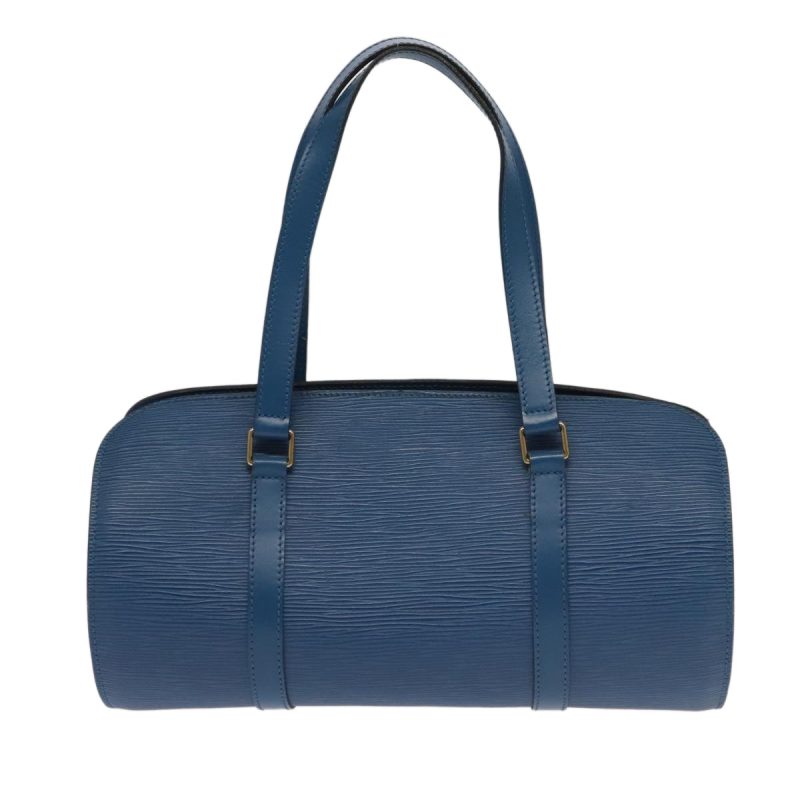 Louis Vuitton Epi Soufflot Hand Bag Blue M52225  95243 - Image 2