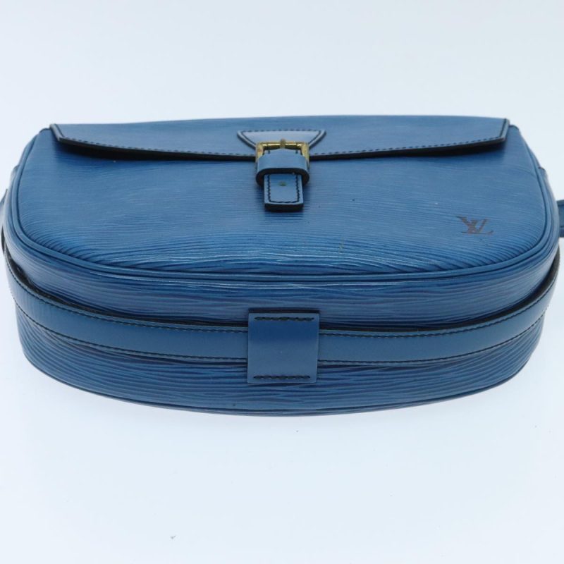 Louis Vuitton Epi June Feuille Shoulder Bag Blue M52155  95244 - Image 5
