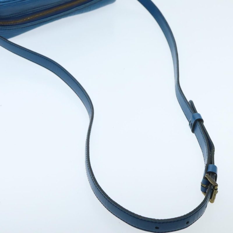 Louis Vuitton Epi June Feuille Shoulder Bag Blue M52155  95244 - Image 7