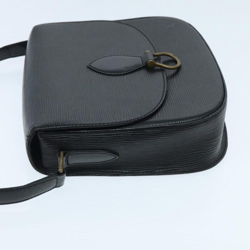 Louis Vuitton Epi Saint Cloud GM Shoulder Bag Black Noir M52192  95245 - Image 4