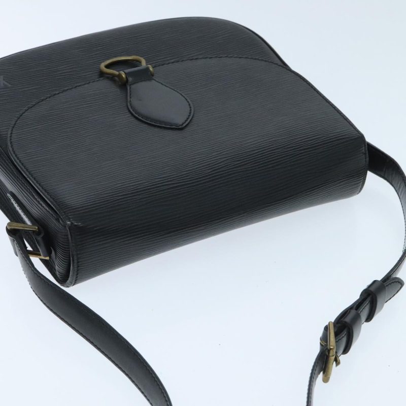 Louis Vuitton Epi Saint Cloud GM Shoulder Bag Black Noir M52192  95245 - Image 6