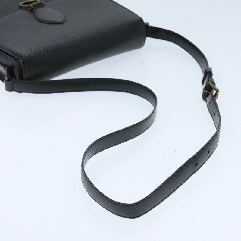 Louis Vuitton Epi Saint Cloud GM Shoulder Bag Black Noir M52192  95245 - Image 7