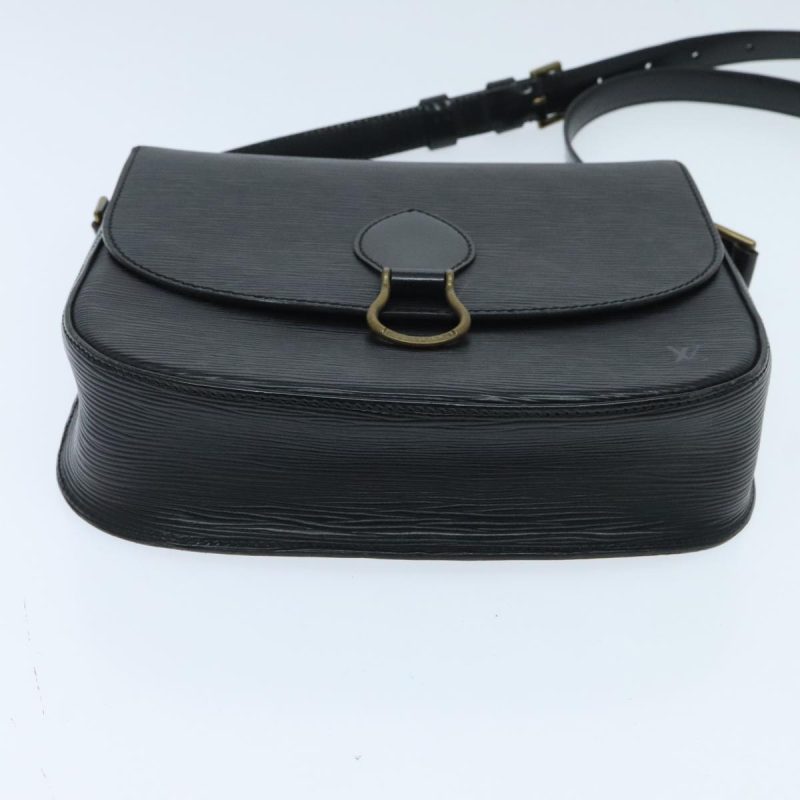 Louis Vuitton Epi Saint Cloud GM Shoulder Bag Black Noir M52192  95245 - Image 5