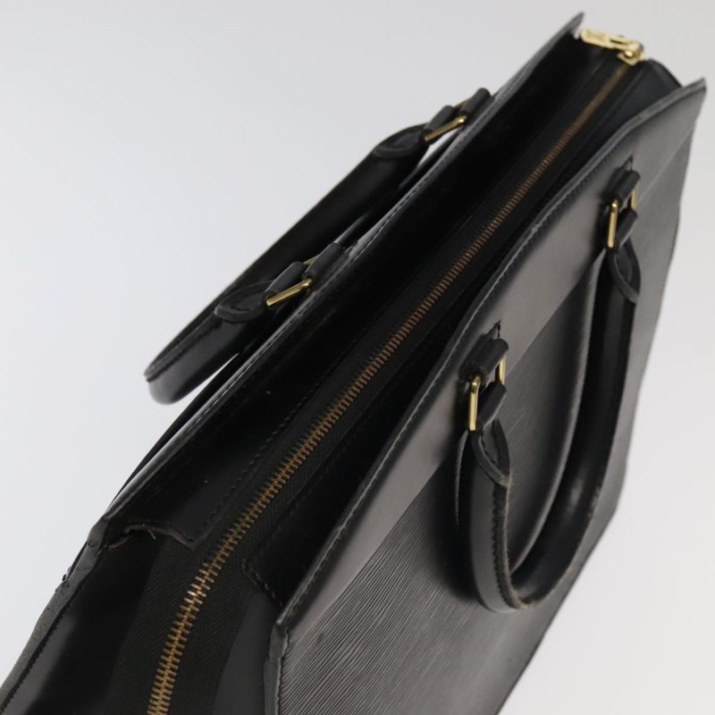 Louis Vuitton Epi Riviera Hand Bag Noir Black M48182  95247 - Image 6
